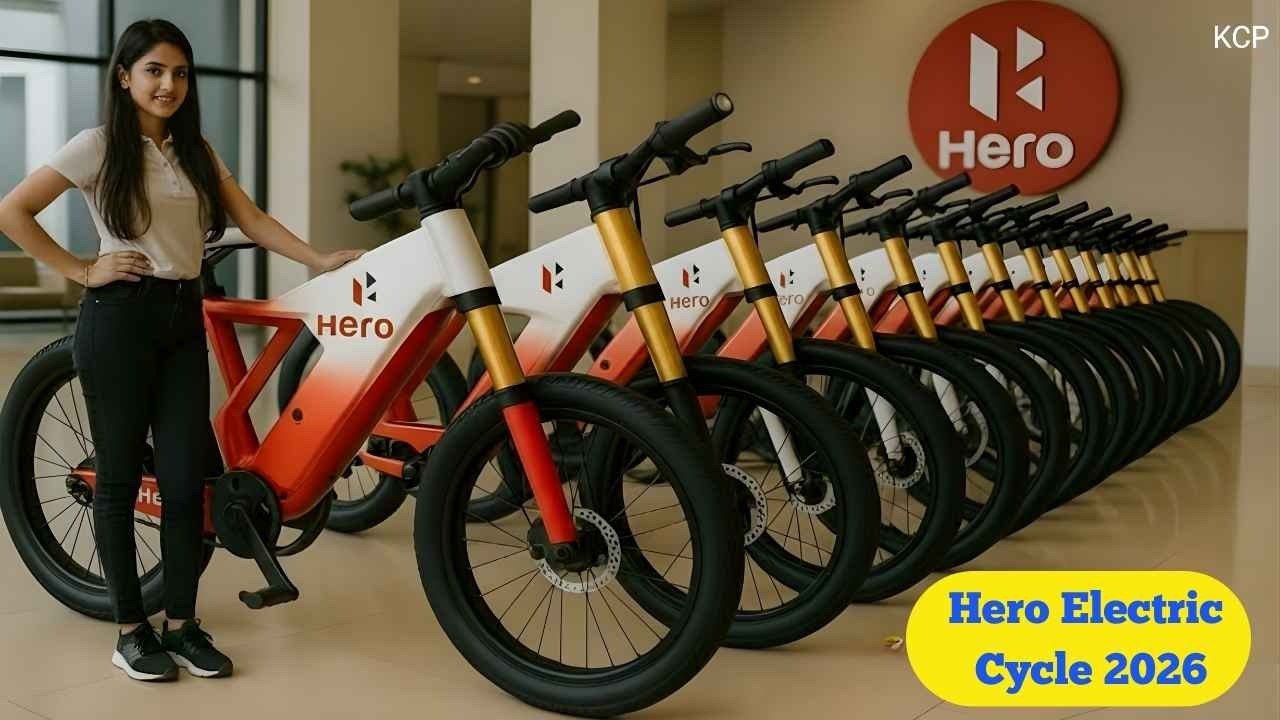 New Hero Electric Cycle 2026 Unveiled 50Km Range, Smart